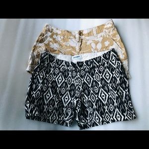 Patterned shorts